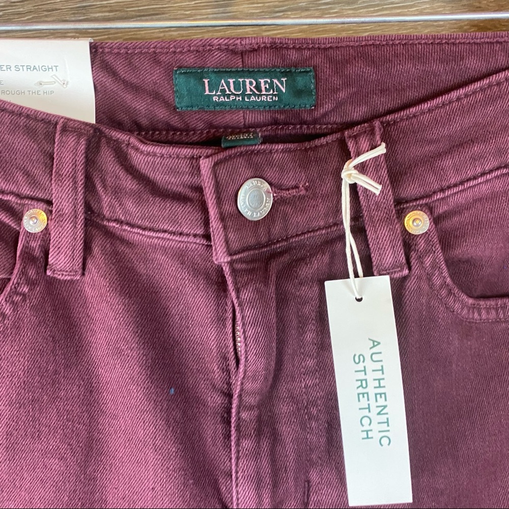 Lauren Ralph Lauren Straight Leg Ankle Pants NWT - Picture 4 of 8